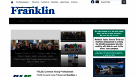 What Franklintownnews.com website looks like in 2024 
