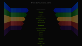What Friendsreunited.com website looks like in 2024 