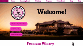 What Formosawinery.com website looks like in 2024 