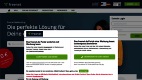 What Freenet-homepage.de website looks like in 2024 