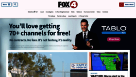 What Fox4now.com website looked like in 2024 (1 year ago)