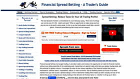 What Financial-spread-betting.com website looks like in 2024 