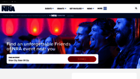 What Friendsofnra.org website looks like in 2024 