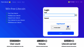 What Free-litecoin.com website looks like in 2024 