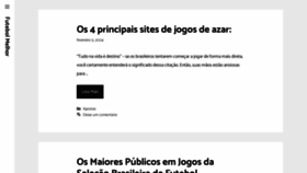 What Futebolmelhor.com.br website looks like in 2024 