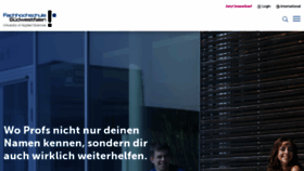 What Fh-swf.de website looks like in 2024 