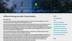 What Freimaurerei.ch website looks like in 2024 