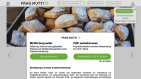 What Frag-mutti.de website looks like in 2024 