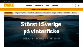 What Fiskejournalen.se website looks like in 2024 