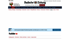 What Fudder.de website looks like in 2024 