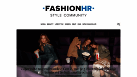 What Fashion.hr website looks like in 2024 