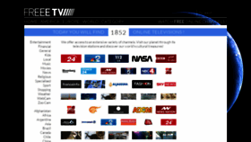 What Freeetv.com website looks like in 2024 