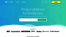 What Freelancermap.com website looks like in 2024 
