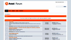 What Forum.avast.com website looks like in 2024 