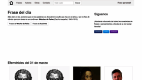 What Frasesypensamientos.com.ar website looks like in 2024 