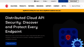 What F5.com website looked like in 2024 (1 year ago)