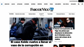 What Farodevigo.es website looks like in 2024 