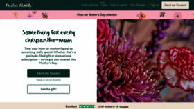 What Freddiesflowers.com website looks like in 2024 