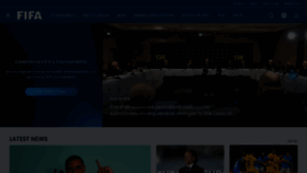 What Fifa.com website looks like in 2024 