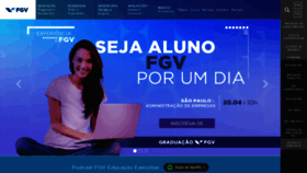 What Fgv.br website looks like in 2024 