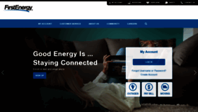 What Firstenergycorp.com website looks like in 2024 