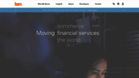 What Fiserv.com website looks like in 2024 
