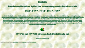 What Fsvp.de website looked like in 2024 (1 year ago)