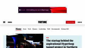What Fortune.com website looks like in 2024 
