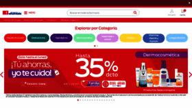 What Farmaciasahumada.cl website looks like in 2024 