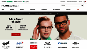 What Framesdirect.com website looks like in 2024 