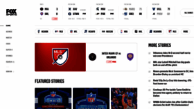 What Foxsports.com website looks like in 2024 