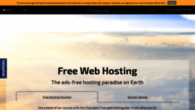 What Freehostia.com website looks like in 2024 