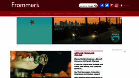 What Frommers.com website looks like in 2024 