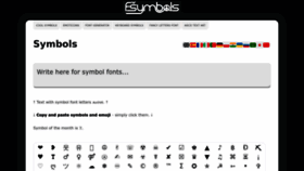 What Fsymbols.com website looks like in 2024 