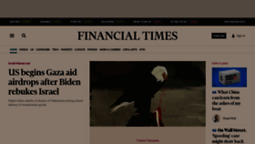 What Ft.com website looks like in 2024 