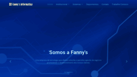 What Fannys.com.br website looks like in 2024 