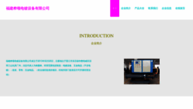What Fjhuasong.com website looks like in 2024 