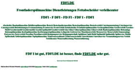 What Fdfi.de website looks like in 2024 