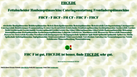 What Fhcf.de website looked like in 2024 (1 year ago)