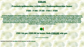 What Fihi.de website looked like in 2024 (2 years ago)
