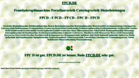 What Fpcd.de website looked like in 2024 (1 year ago)