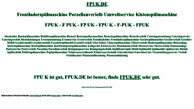 What Fpuk.de website looks like in 2024 