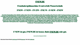 What Fnew.de website looks like in 2024 