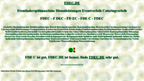 What Fdec.de website looked like in 2024 (1 year ago)