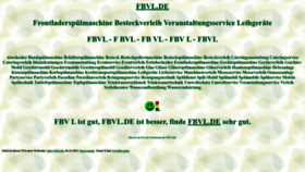 What Fbvl.de website looks like in 2024 