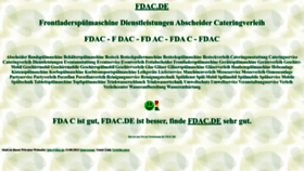 What Fdac.de website looks like in 2024 