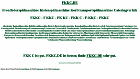 What Fkkc.de website looked like in 2024 (2 years ago)