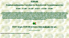 What Fubv.de website looked like in 2024 (1 year ago)