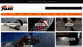 What Fulkit-skateboards.com website looks like in 2024 