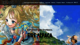 What Firealpaca.com website looks like in 2024 